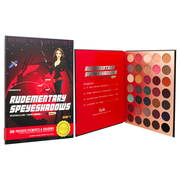Rudementary SpeyeShadows 35 Palette - Book 7 by Rude Cosmetics 1.33 oz - Picture 3 of 4